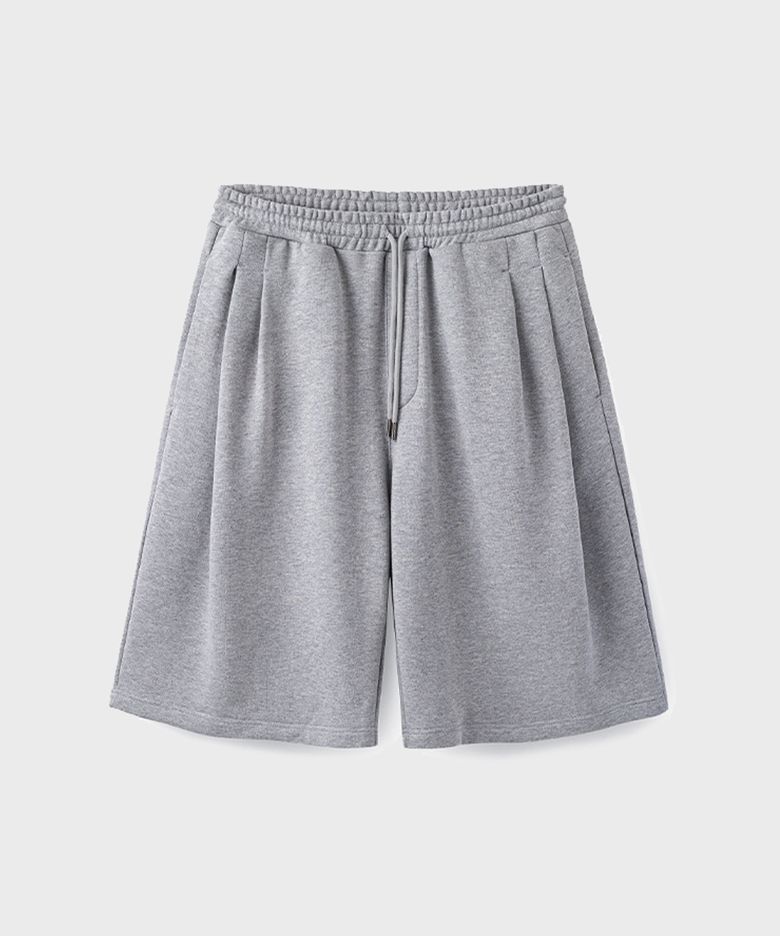 BERMUDA SWEAT SHORTS [GRAY]