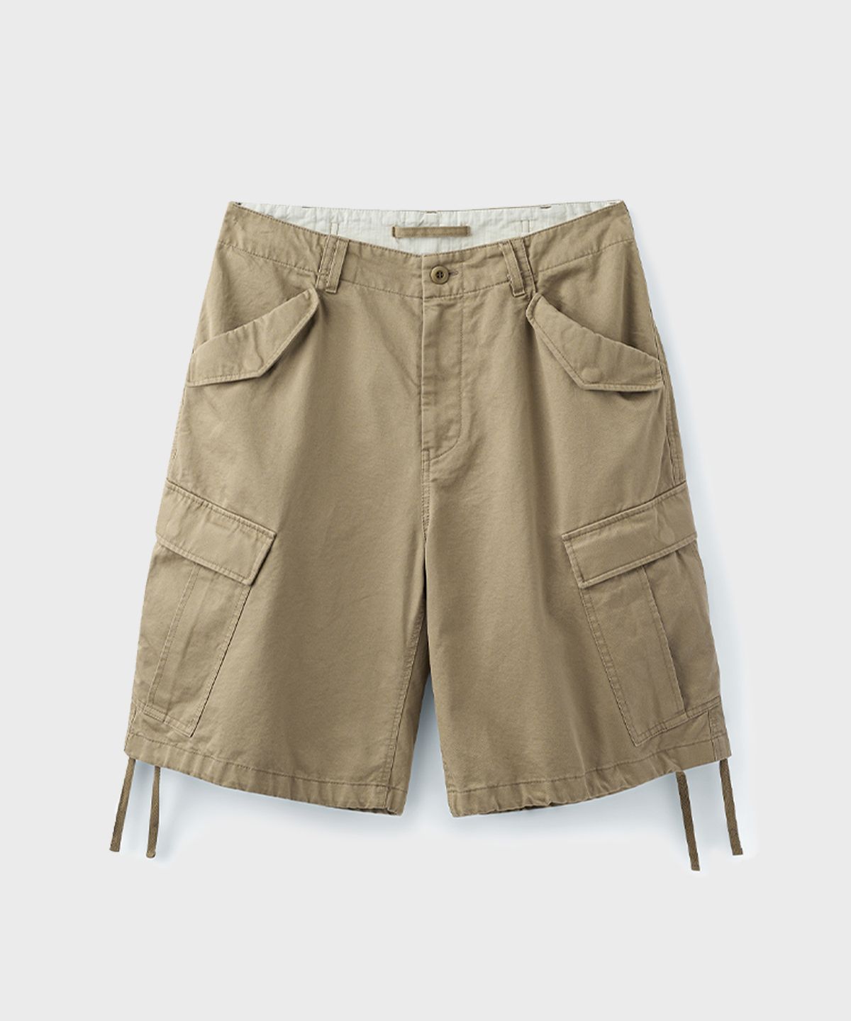유니온블루(UNION BLUE) M65 WIDE CARGO SHORTS [BEIGE]