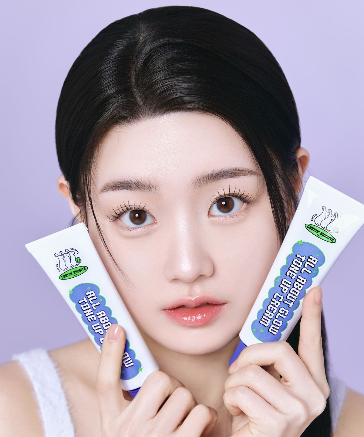 체이싱래빗(CHASIN RABBITS) [2pack]올어바웃 글로우 톤업 크림 + [8g 커버크림 추가 증정]