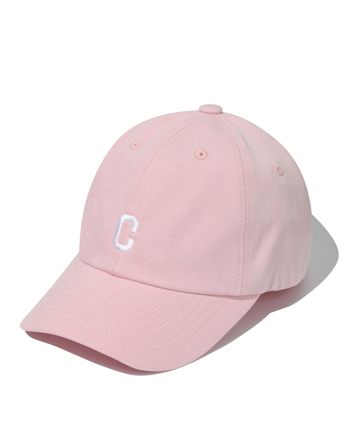 커버낫(COVERNAT) [스탠다드 핏] 스몰 C 로고 B.B 캡 Light Pink
