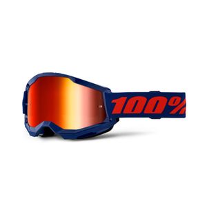 스트라타 2 고글, 네이비-미러 레드 렌즈