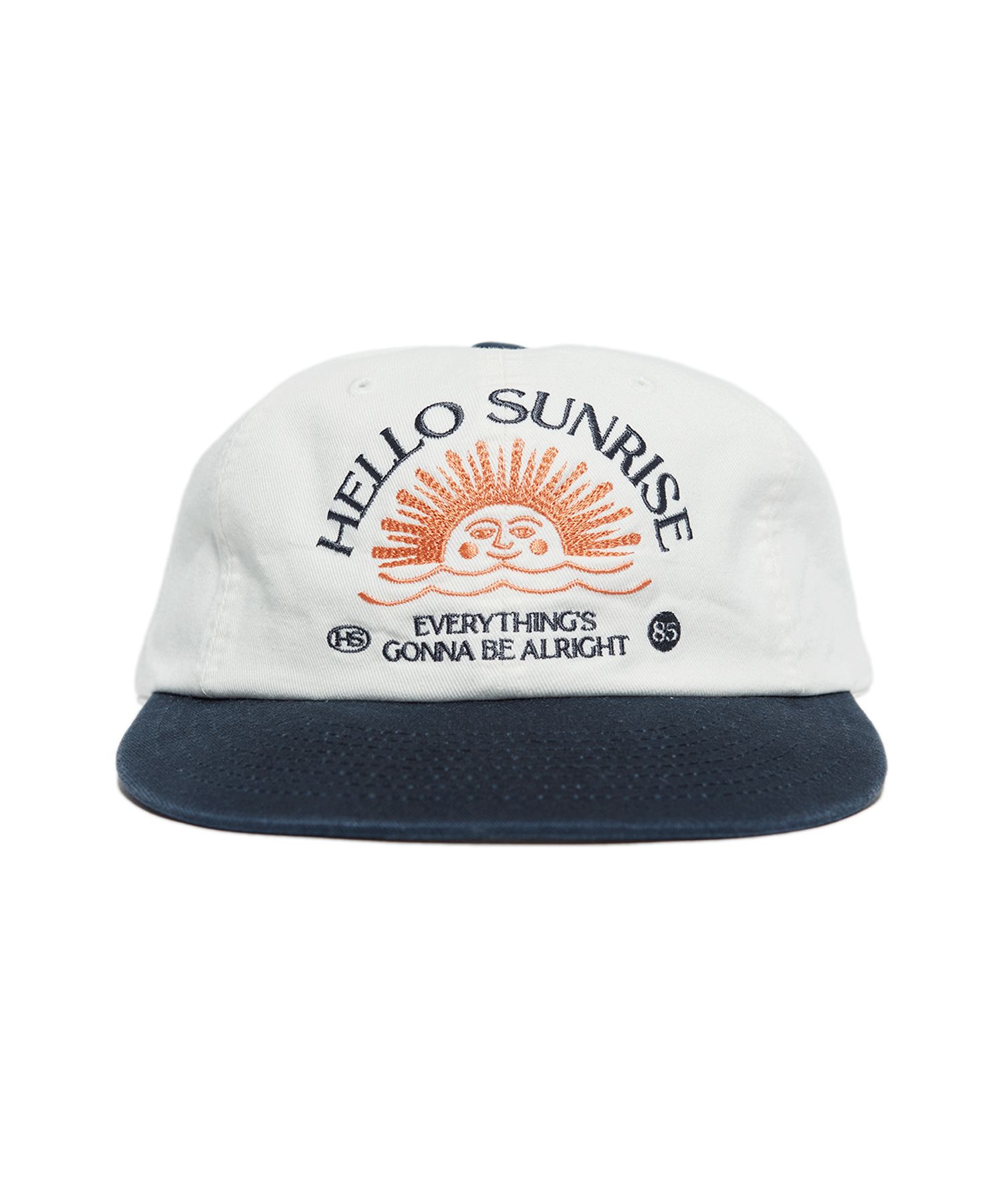 【HELLO SUNRISE】 Washed HS Arch Logo 6Panel Cap /追跡付 MUSINSA | HELLO SUNRISE Washed HS Arch Logo 6Panel Cap_Ivory