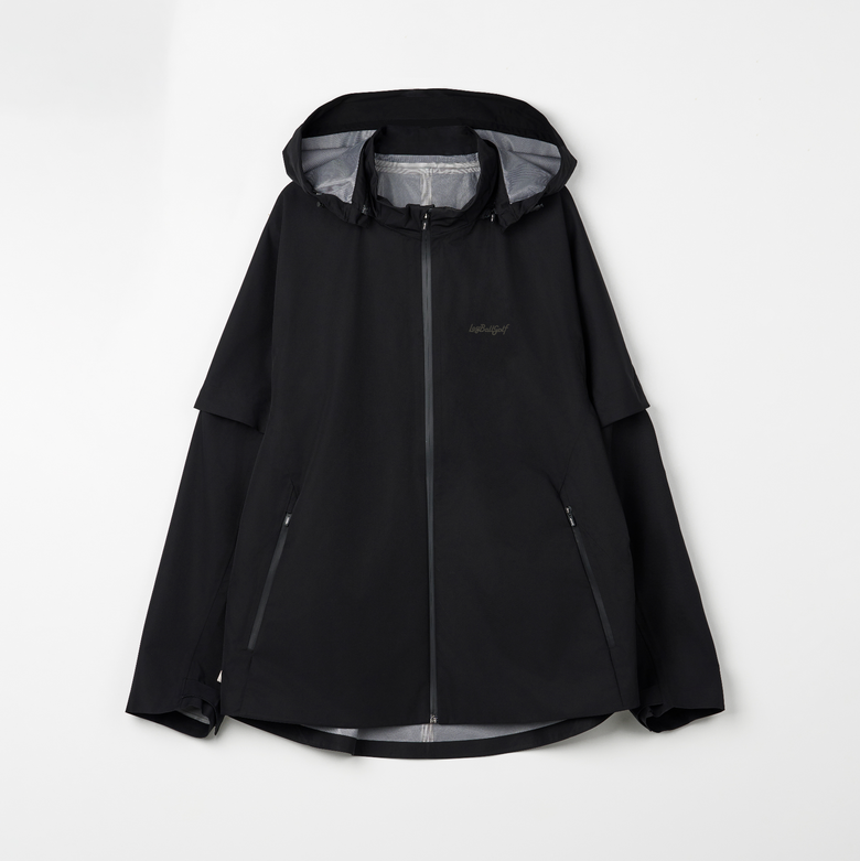 3Layer Rain Jacket - Black