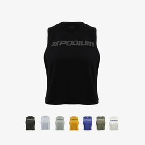 V2 기본 로고 크로스핏 크롭 나시