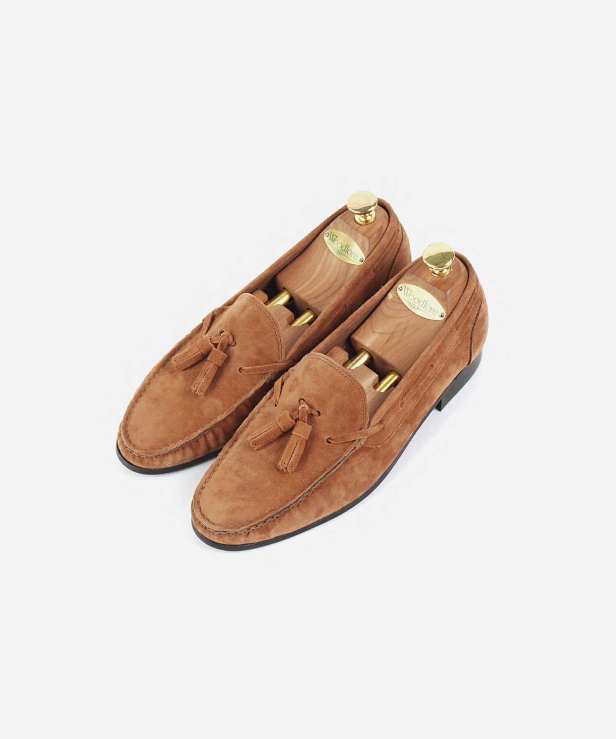 커스텀무드(CUSTOMMOOD) 에딘 스웨이드 테슬로퍼(gold brown)