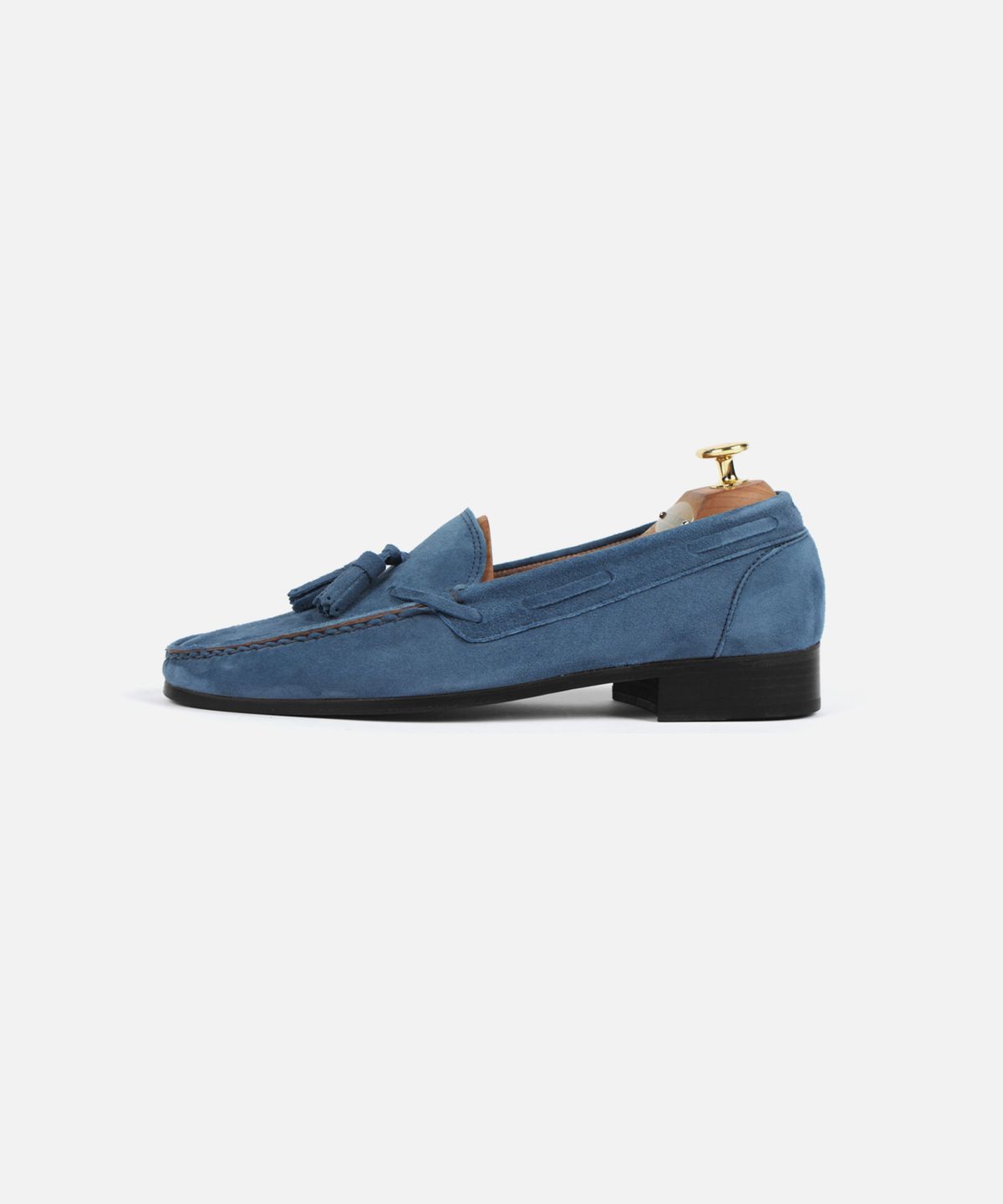 커스텀무드(CUSTOMMOOD) 에딘 스웨이드 테슬로퍼(marine blue)