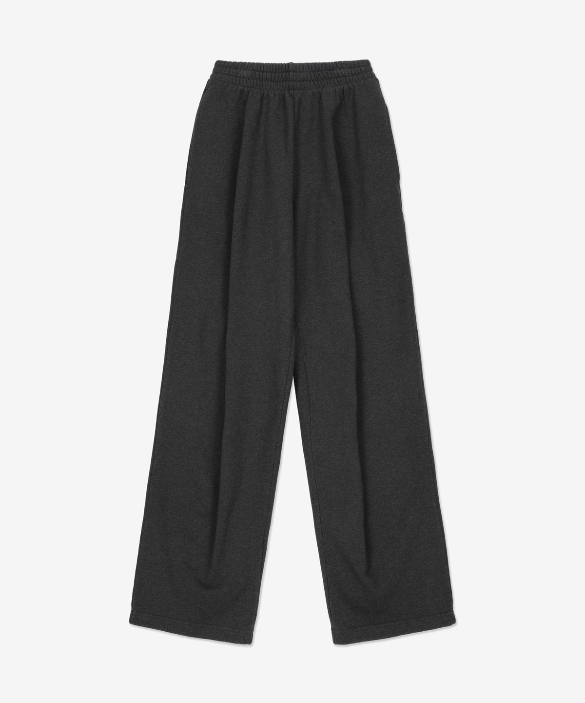 발렌시아가(BALENCIAGA) 배기 스웻 팬츠 - 다크 헤더 그레이 / 787357TOVW18519