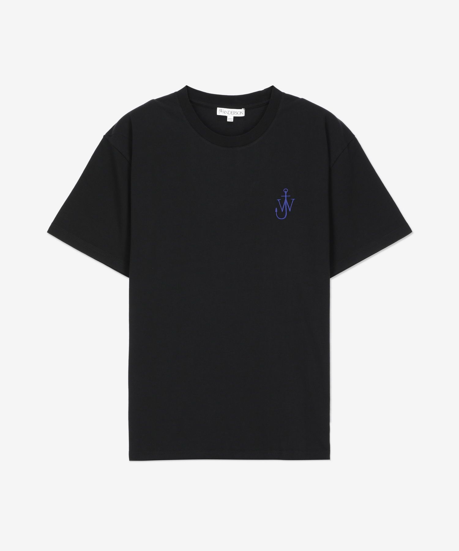 ★J W ANDERSON★ Anchor logo embroidery back print short sle MUSINSA | J.W.ANDERSON Anchor Logo Embroidered Back Print