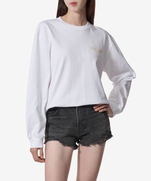 퓨처 헤비 저지 팜 롱 슬리브 티셔츠 - 화이트 / T3938151