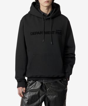 로고 후드 - 블랙 / UF5092FF0024000PF2999