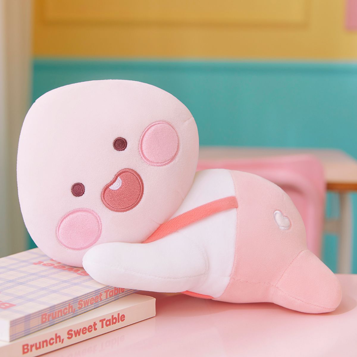 카카오프렌즈(KAKAO FRIENDS) 빼꼼 샤이 베이비 필로우_어피치