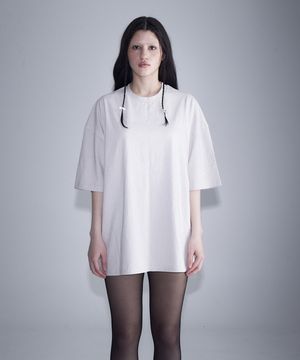 피그먼트 오버핏 반팔 티셔츠