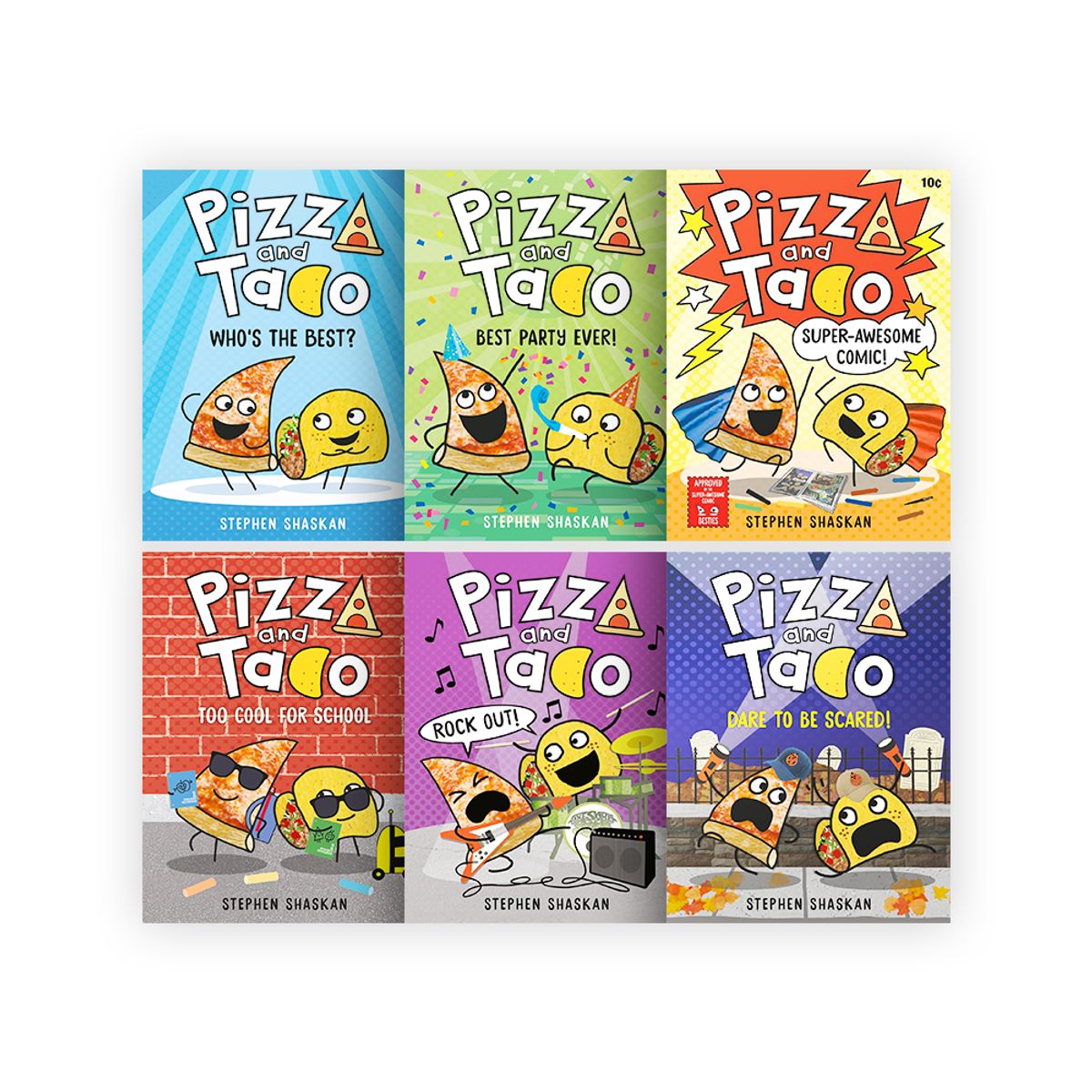 언어세상(LANGUAGE WORLD) Pizza and Taco Lunch Special: 6-Book Boxed Set