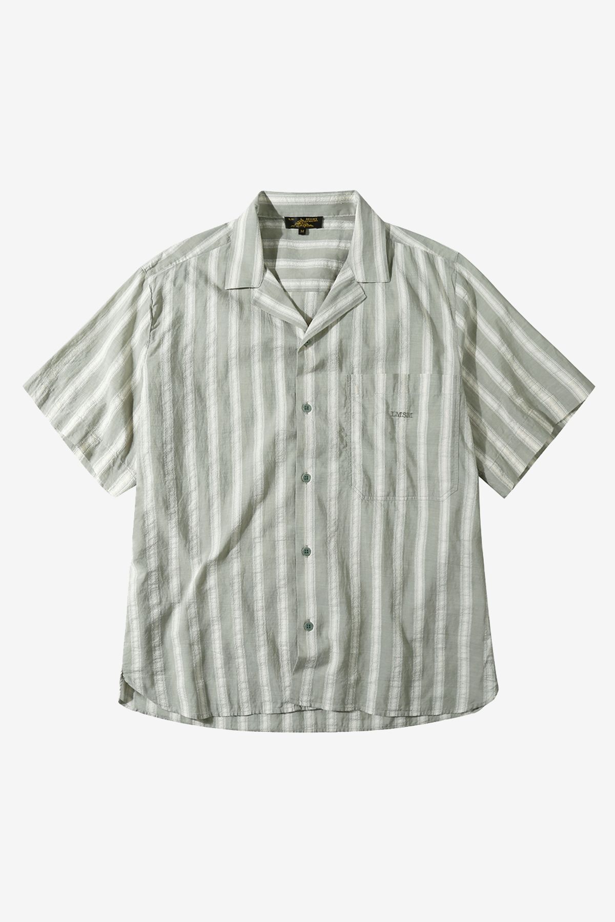 르몽생미셸(LE MONT ST MICHEL) CAMPECHE -Vintage shirt_Green