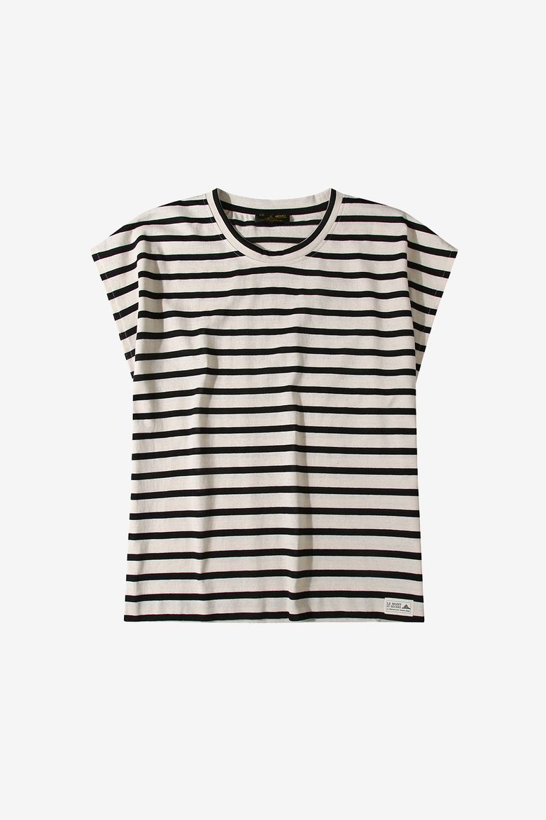 THEOXANE - Mariniere Tank Top_Black