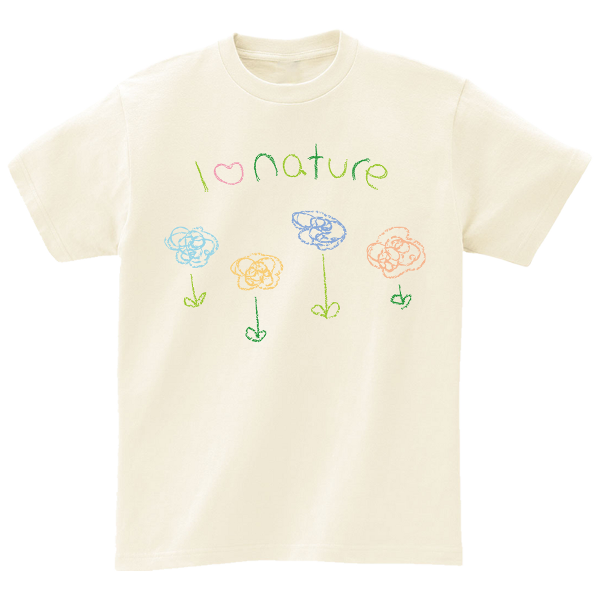 어썸어스(AWESOMEUS) I LOVE NATURE T-SHIRTS_4COLOR