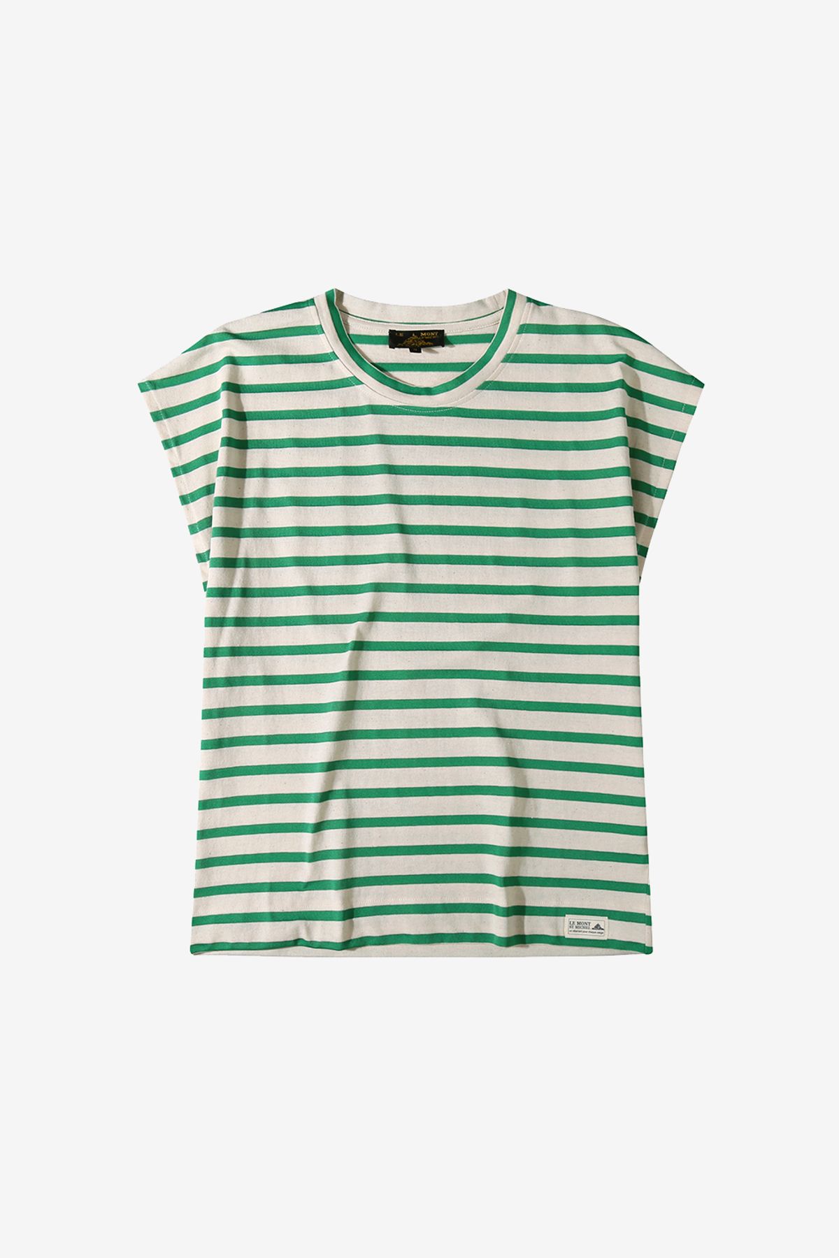 르몽생미셸(LE MONT ST MICHEL) THEOXANE - Mariniere Tank Top_Mint
