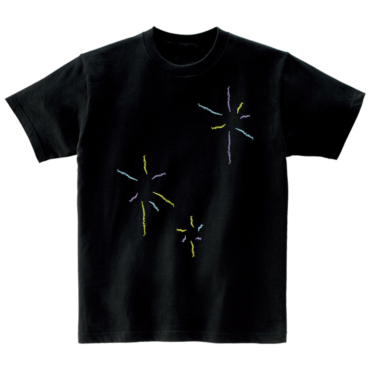 어썸어스(AWESOMEUS) FIREWORK T-SHIRTS_4COLOR