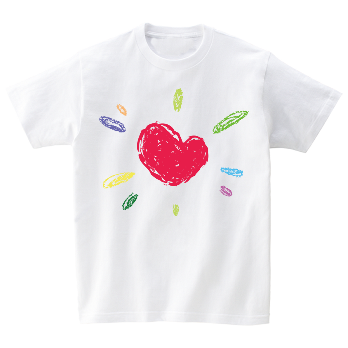 어썸어스(AWESOMEUS) HEART POWER T-SHIRTS_4COLOR