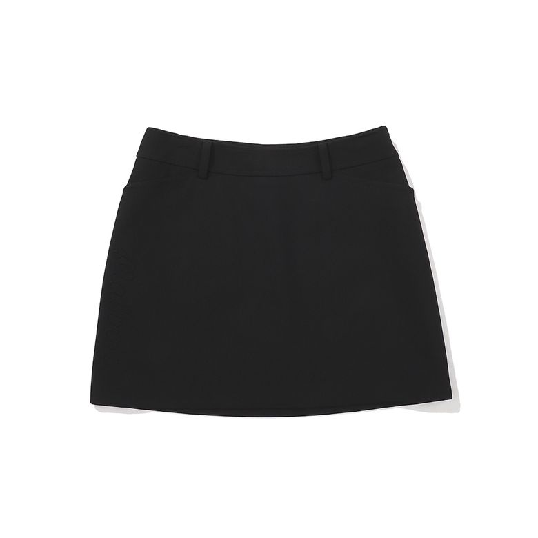 H라인 퍼포먼스 스커트 BLACK (WOMAN)