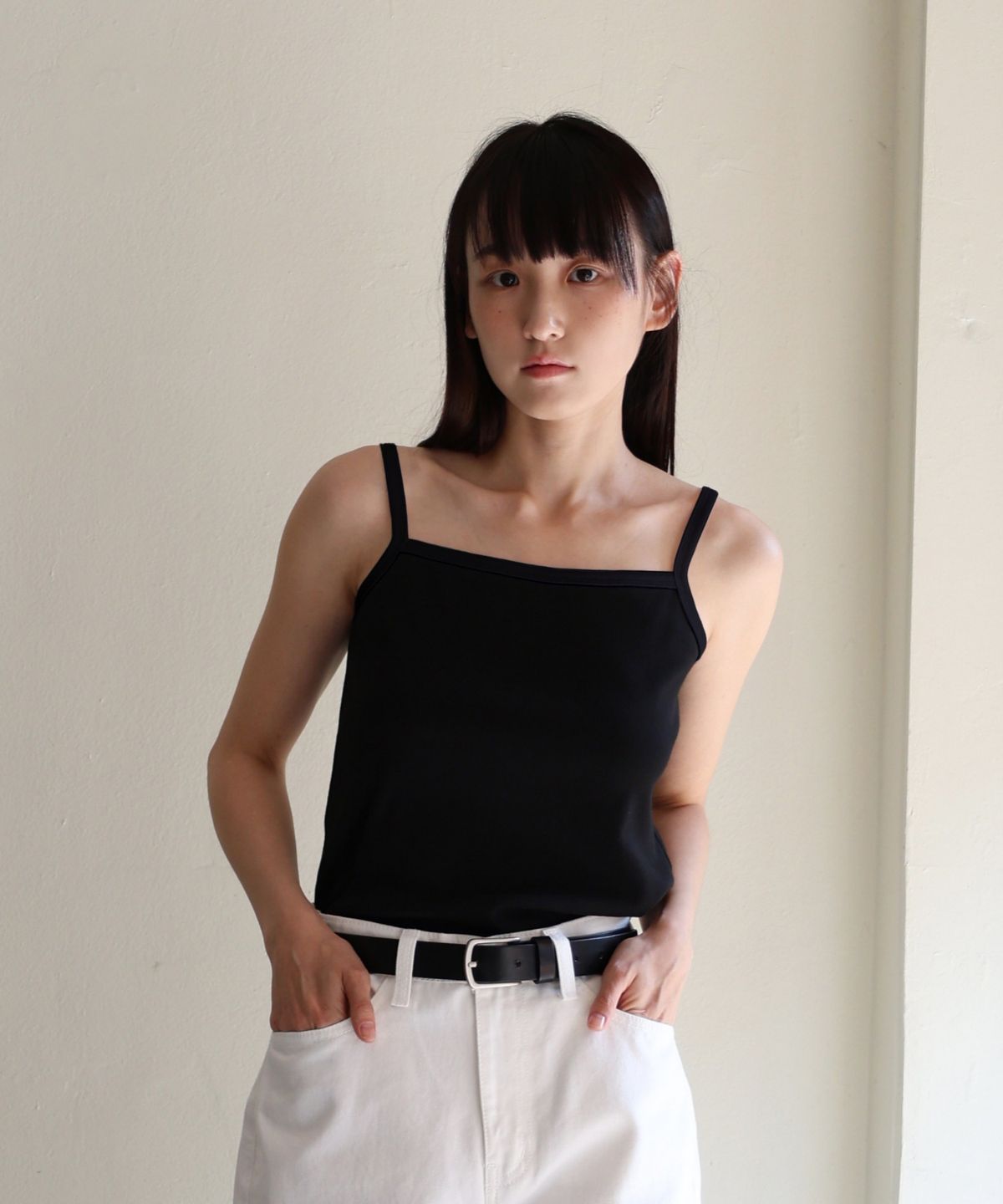 폴앤앨리스(PAUL&ALICE) COLOR SLEEVELESS TEE / 5 COLOR