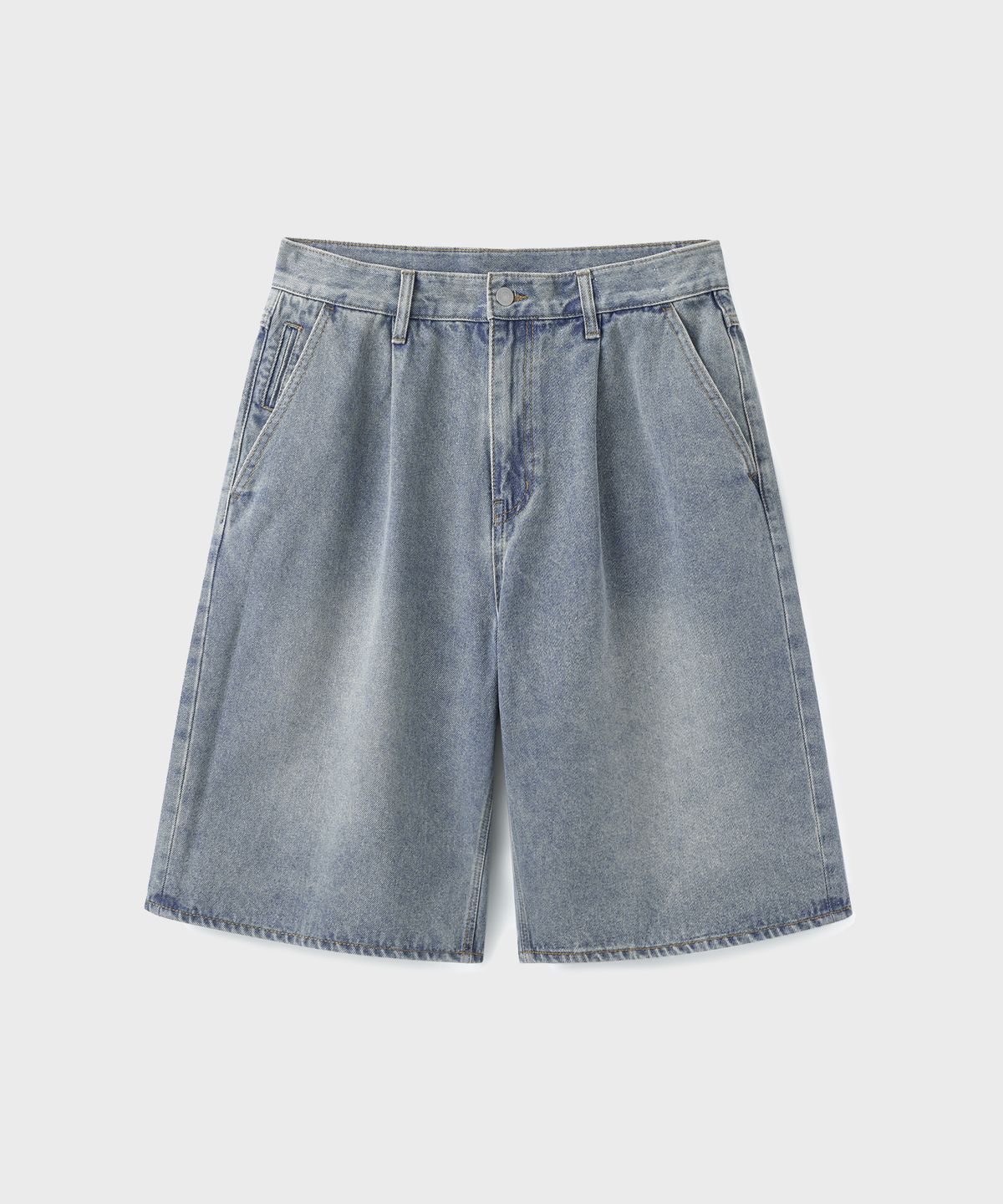 유니온블루(UNION BLUE) DENIM BERMUDA SHORTS [BLUE]