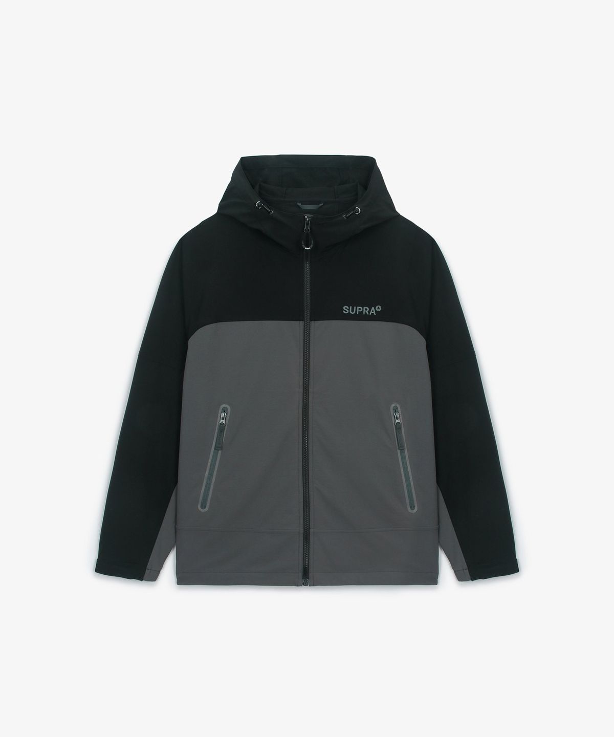 수프라(SUPRA) 컬러배색 바람막이(GREY)