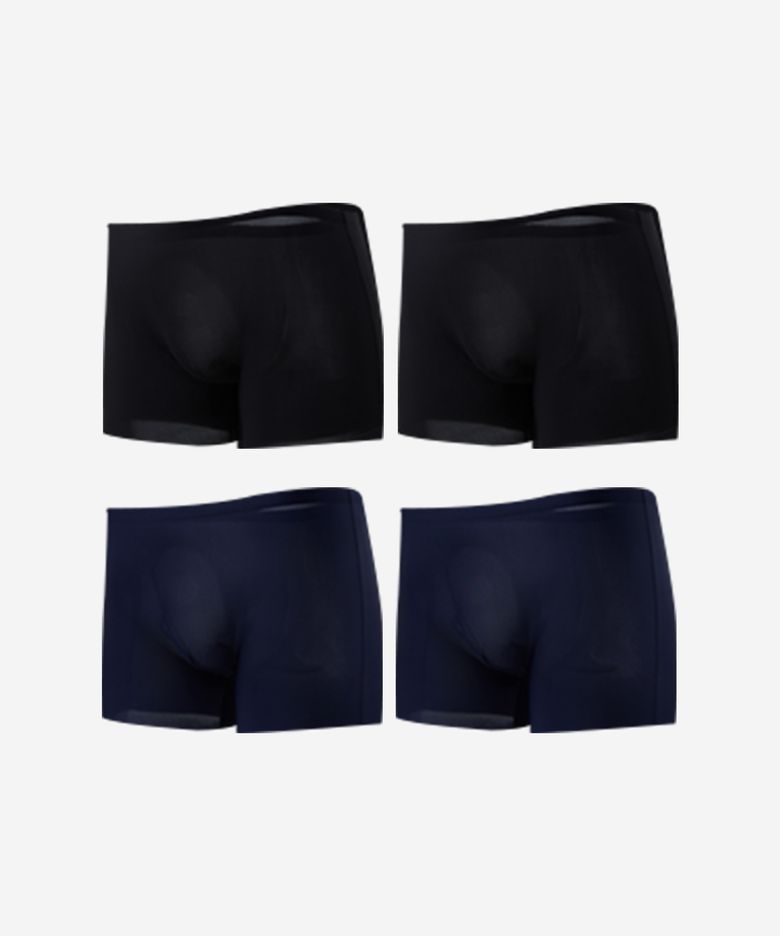 스킨이즘 남성 드로즈 분모자팬티 4팩