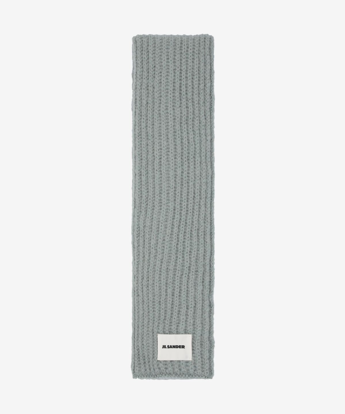 질 샌더(JIL SANDER) 로고 패치 스카프 - 알루미늄 / J22ZZ0127J14716446