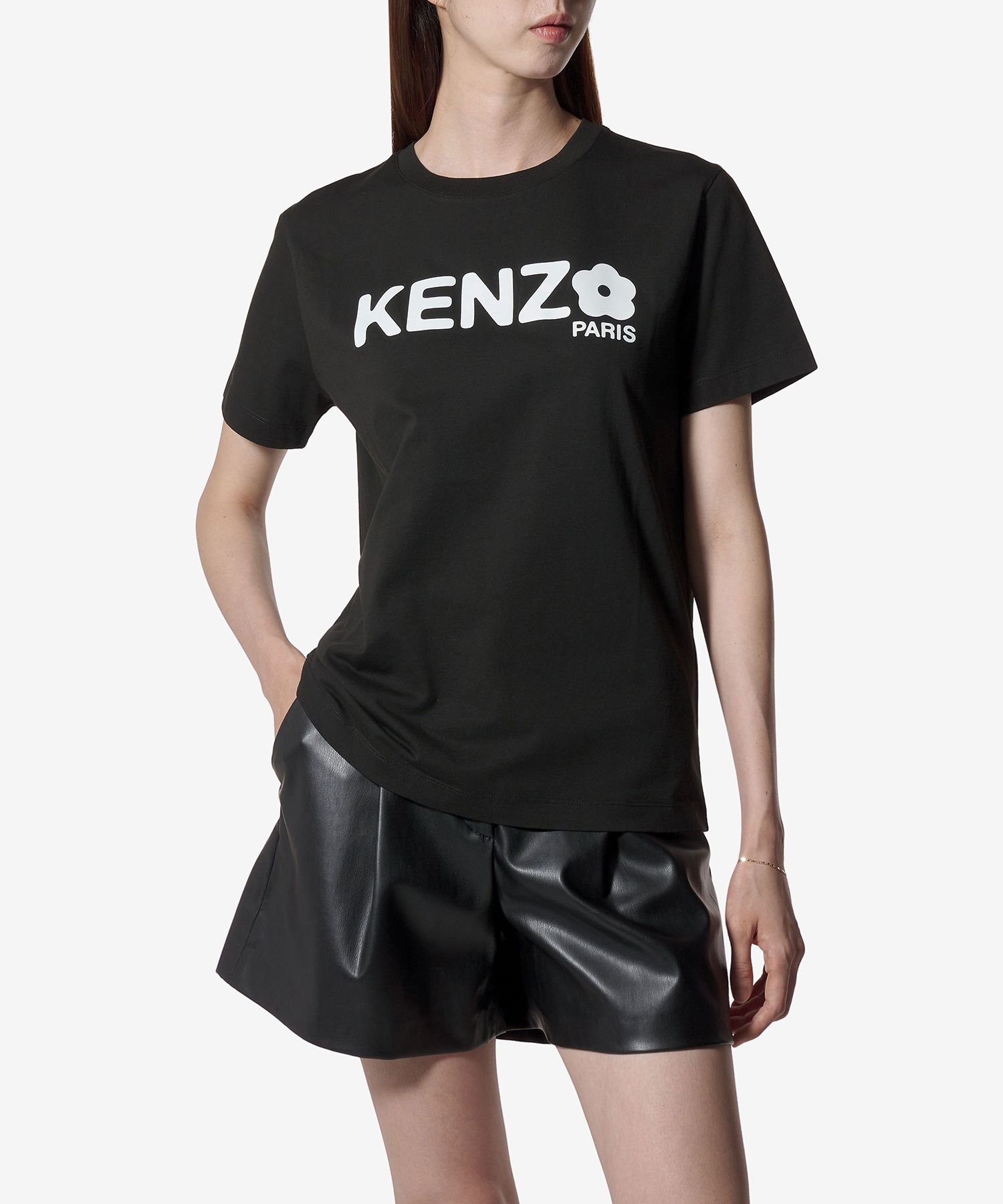 MUSINSA | KENZO Bokeh 2.0 Loose Short Sleeve T-Shirt - Black
