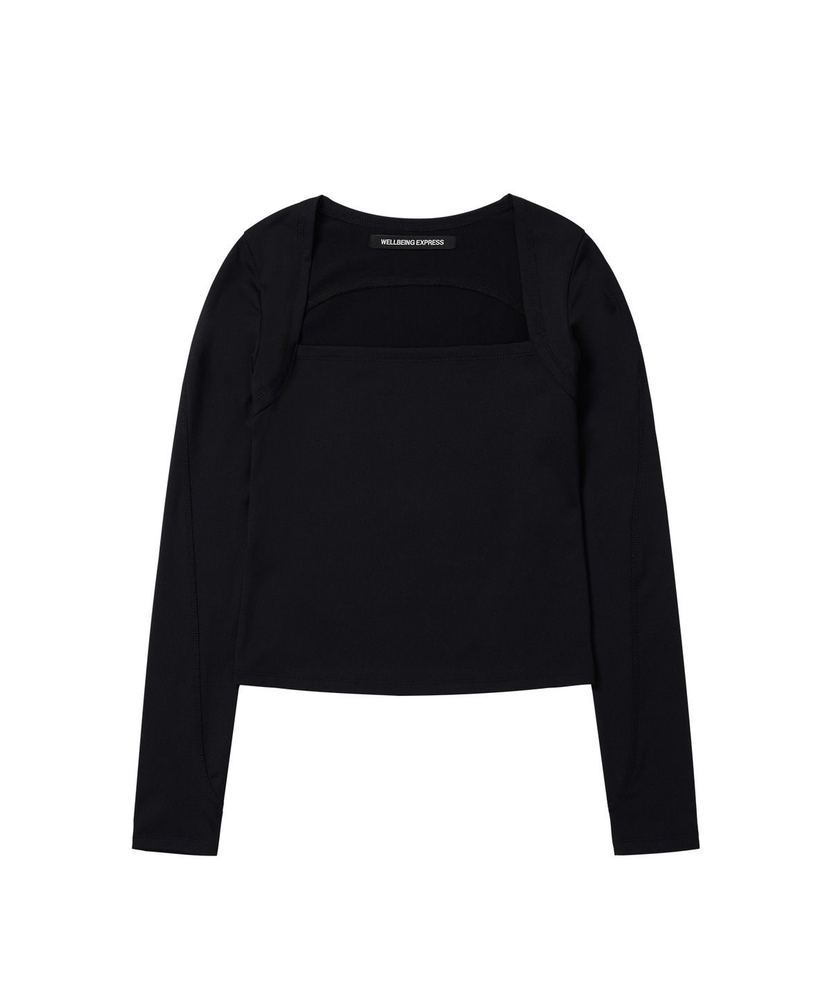 웰빙익스프레스(WELLBEING EXPRESS) Bolero Top Black