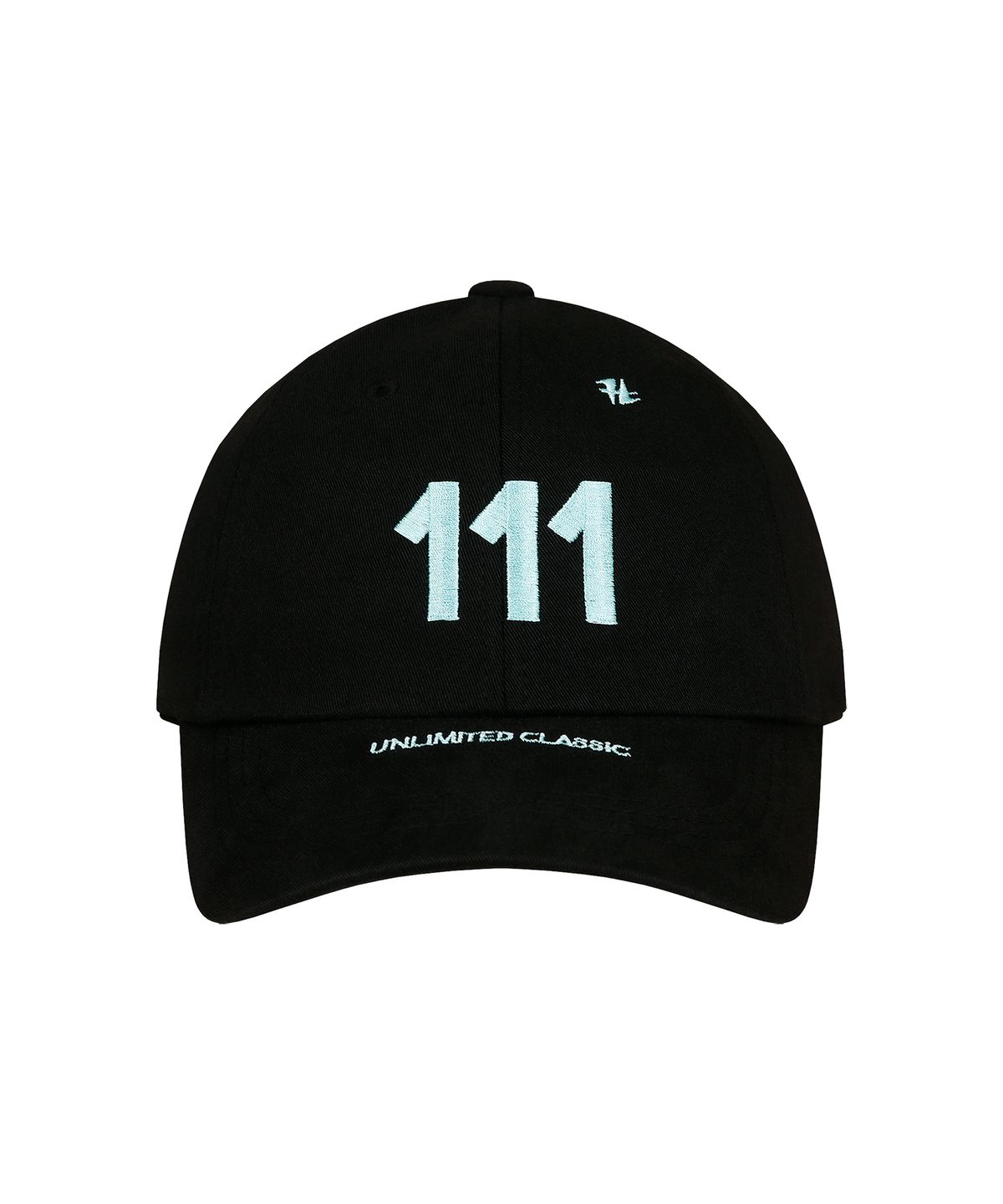 홍우성(HONGWOOSUNG) NUMBER 111 BALL CAP_BLACK