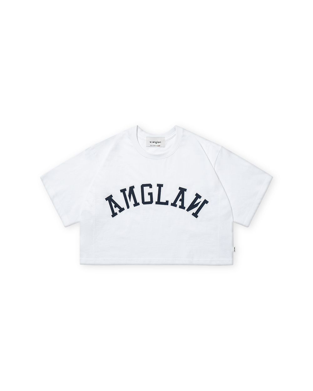 【ANGLAN】25SS★ [AG] Finding Pair Half Tee MUSINSA | ANGLAN Finding Pair Half Tee - White