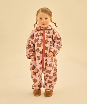 펀 플라워 베이비수트_퍼플