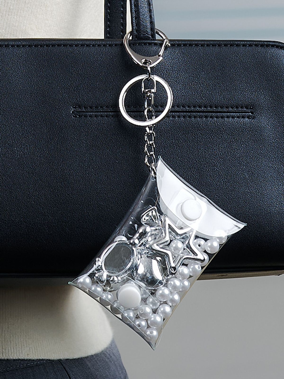 앵브록스(ENGBROX) plumpy clear pouch key ring DIY set