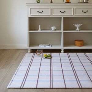 코비 라인 패턴 스트라이프 러그