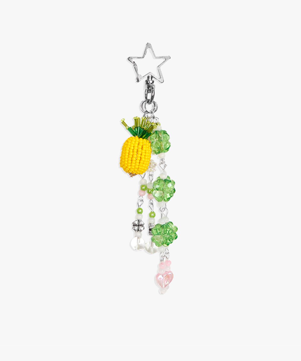 핑크파인애플(PINK PINEAPPLE) LUCKY STAR KEYRING_MIX