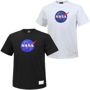 남녀공용 면혼방 라운드 반팔티 2팩  [블랙+화이트]