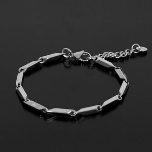 티타늄 바 체인 레이어드 팔찌 MFJBM23