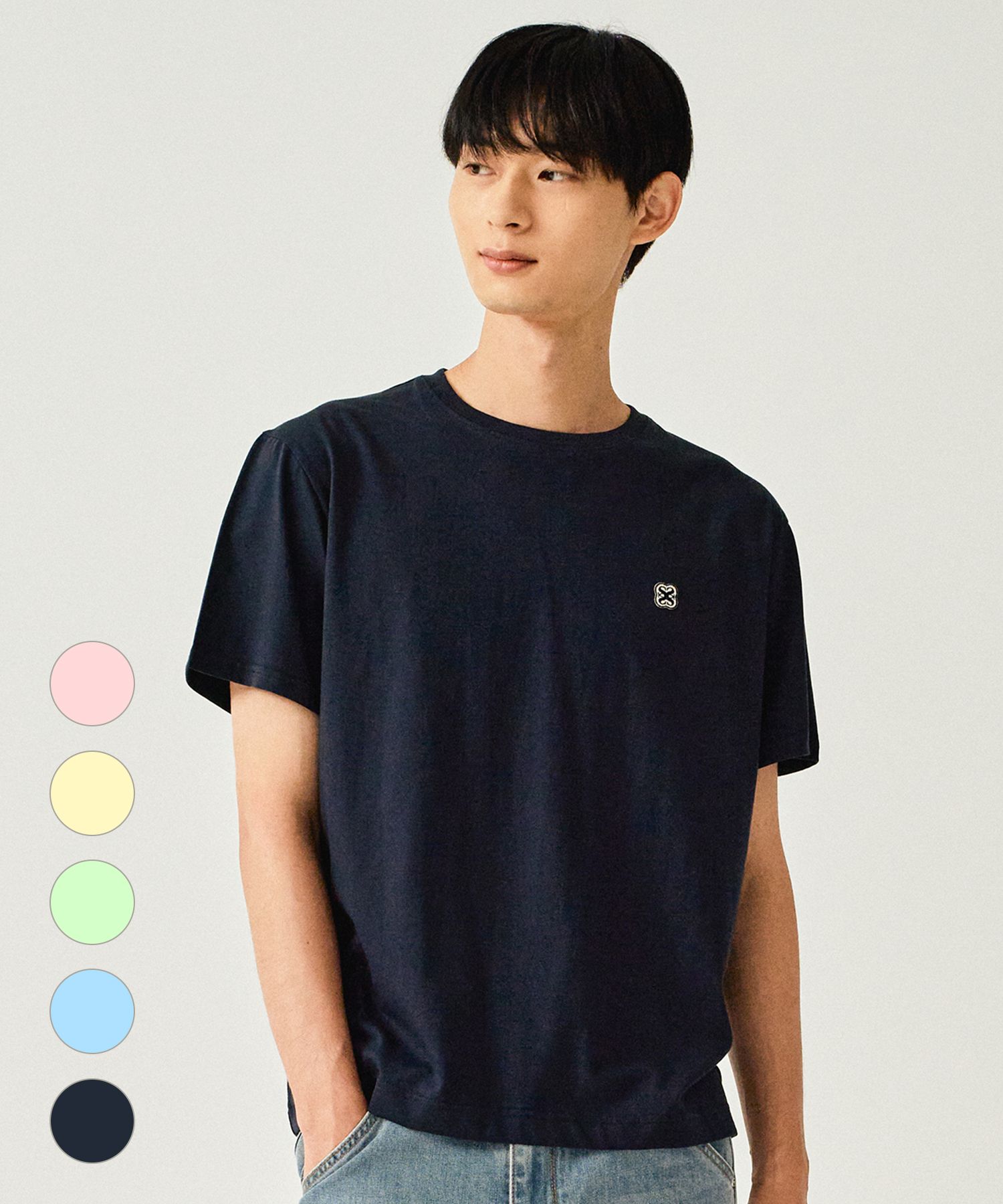 Tシャツ・カットソー [SATUR]All Day Silk Short Sleeve T-Shirt 5color MUSINSA | SATUR All day silket short sleeve t-shirt 5 colors