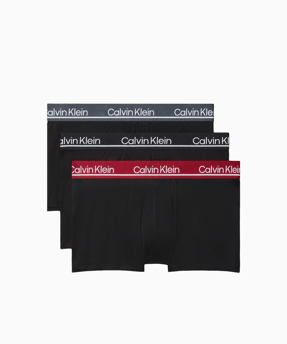 캘빈클라인 언더웨어(CALVIN KLEIN UNDERWEAR) 남성 CK 마이크로 플러스 로우 라이즈 트렁크 3PK_NP2752O0CO