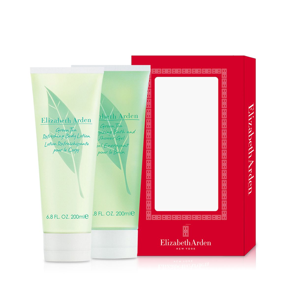 엘리자베스아덴(ELIZABETH ARDEN) [2PACK] 그린티 리프레싱 바디로션 200ml + 그린티 리프레싱 배스 앤 샤워젤 200ml