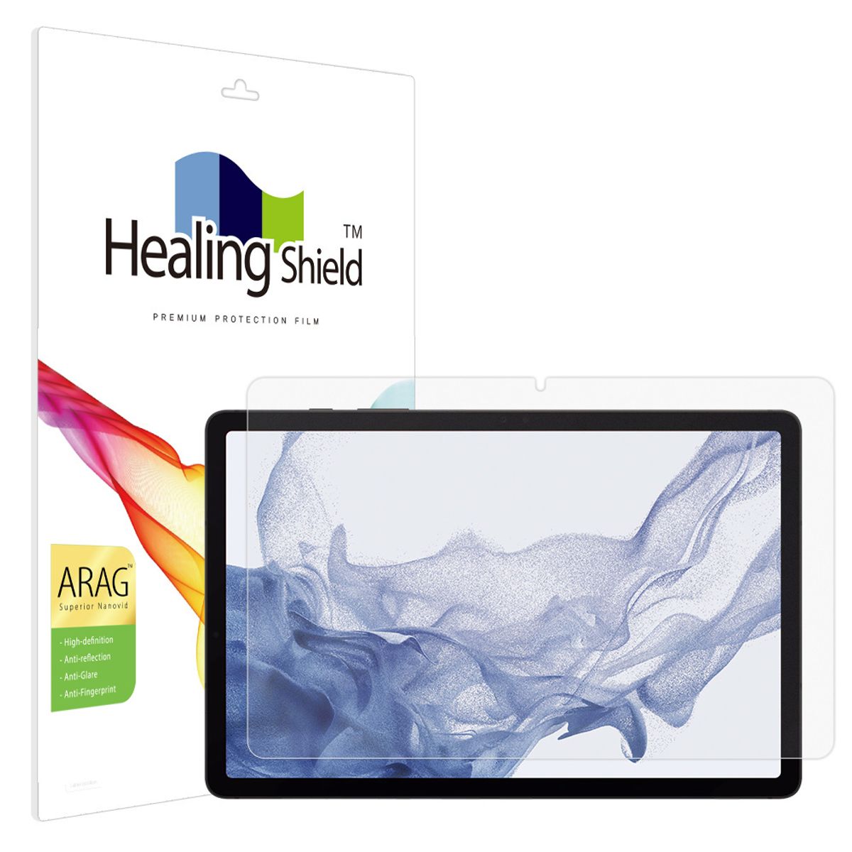 힐링쉴드(HEALINGSHIELD) 갤럭시탭S9 ARAG 고화질 저반사 액정보호필름