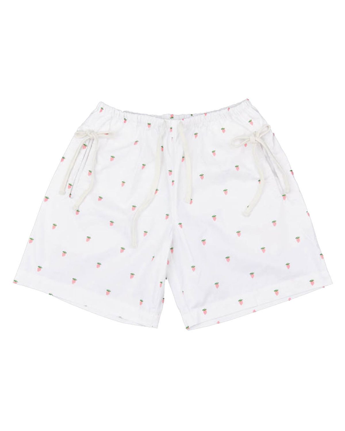 더뮤지엄비지터(THEMUSEUMVISITOR) STRAWBERRY SHORTS (WHITE)