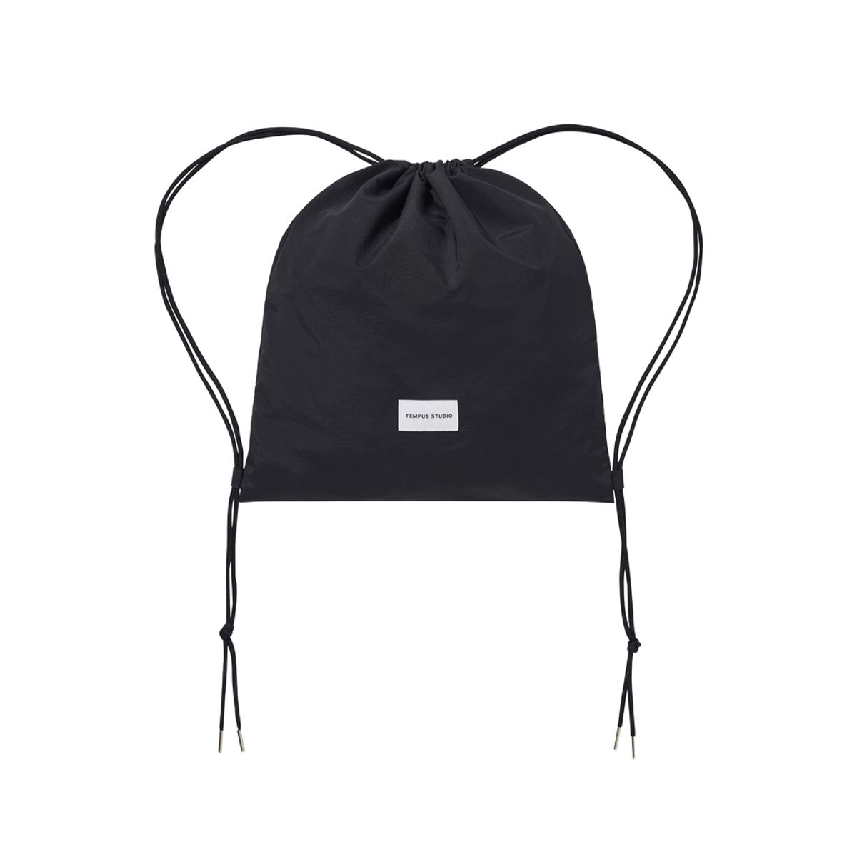 템푸스스튜디오(TEMPUS STUDIO) Nylon String Bag [BLACK]