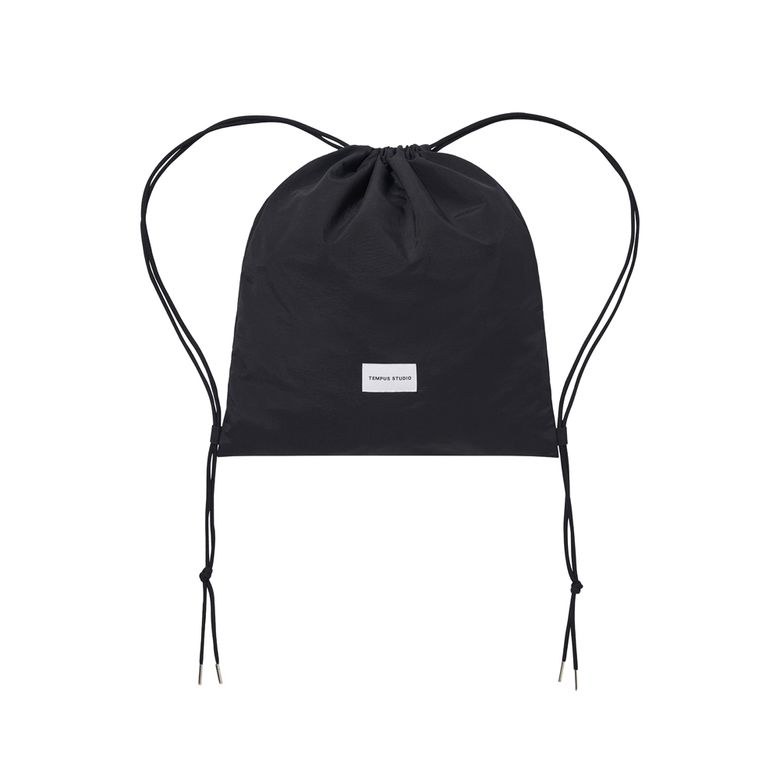 Nylon String Bag [BLACK]