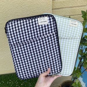 체크 아이패드 노트북 파우치 (11/13인치)