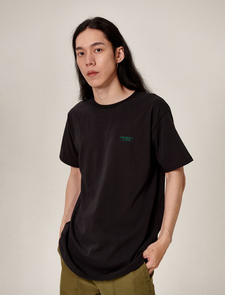 Naz Classic Logo T-Shirt Black