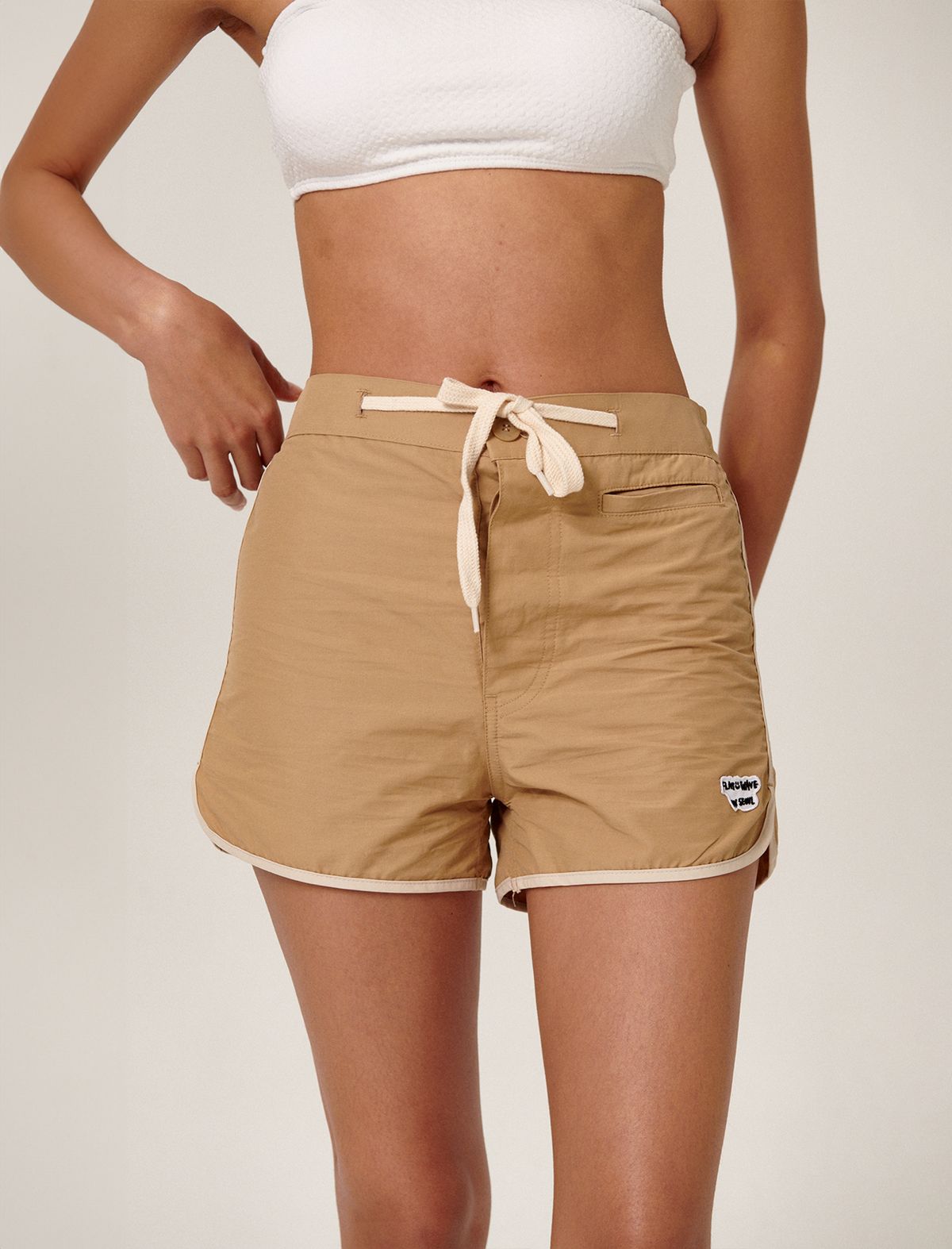 플랫웨이브 인 서울(FLATWAVE IN SEOUL) Olu Womens Boardshort Beige