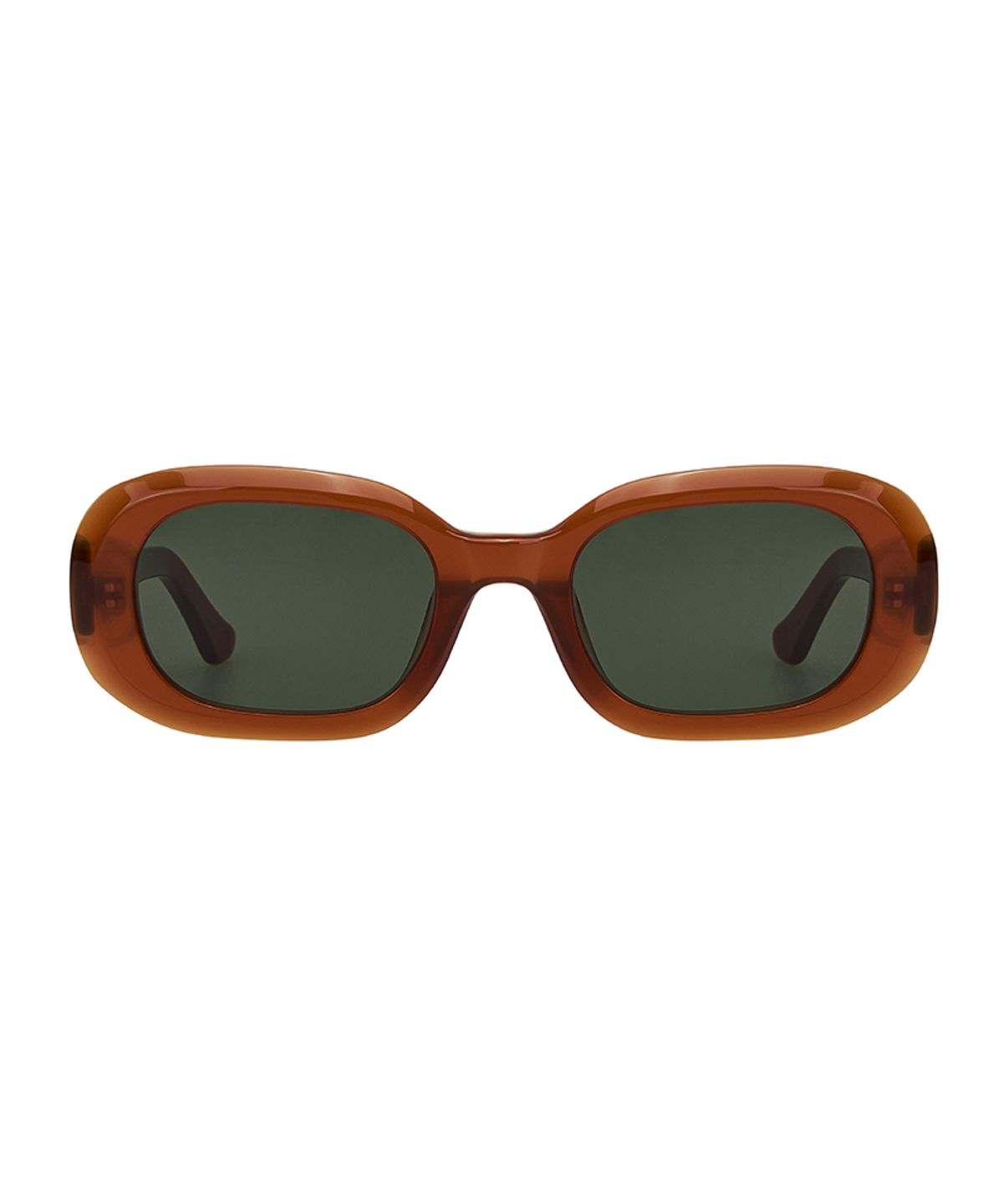 언커먼 아이웨어(UNCOMMON EYEWEAR) EIGHT - BROWN / GREEN